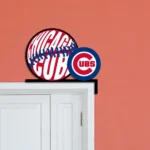 Chicago Cubs Metal Sign Insignia 1