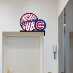 Chicago Cubs Metal Sign Insignia 1