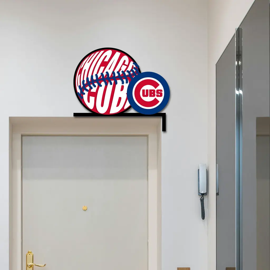 Chicago Cubs Metal Sign Insignia 4