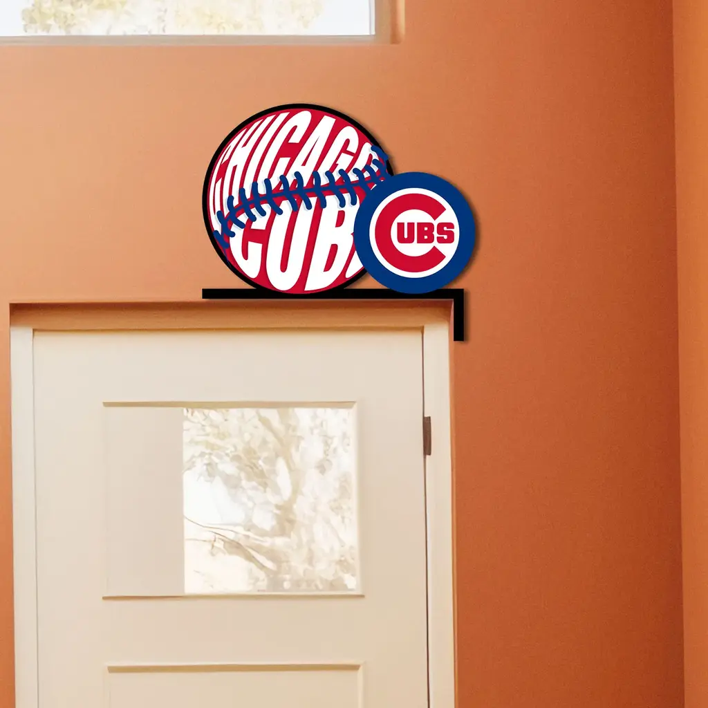 Chicago Cubs Metal Sign Insignia 5