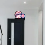 Chicago Cubs Metal Sign Insignia 1