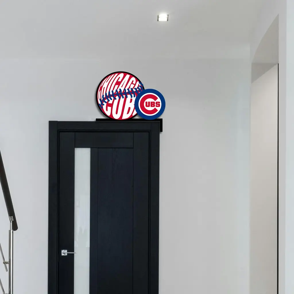 Chicago Cubs Metal Sign Insignia 6