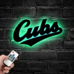 Chicago Cubs Metal Sign Logo 1