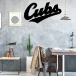 Chicago Cubs Metal Sign Logo 1