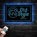 Chicago Cubs Metal Sign Old Style 1