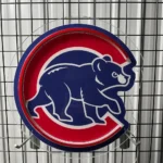 Chicago Cubs Neon Sign Cubs Bear 1