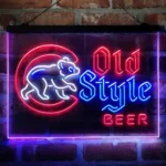 Chicago Cubs Neon Sign Old Style Lodge 1