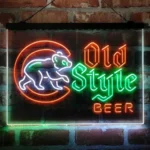 Chicago Cubs Neon Sign Old Style Lodge 1