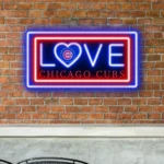 Chicago Cubs Neon Sign Romance Sign 1