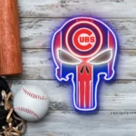 Chicago Cubs Neon Sign The Punisher 1