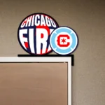 Chicago Fire Metal Sign Fc 1