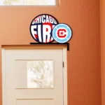 Chicago Fire Metal Sign Fc 1