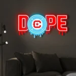 Chicago Fire Neon Sign Dripping Dope Fc 1