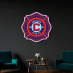 Chicago Fire Neon Sign Fc 1
