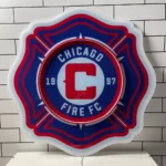 Chicago Fire Neon Sign Fc 1