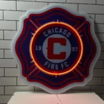 Chicago Fire Neon Sign Fc 1
