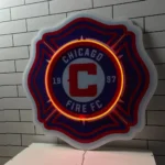 Chicago Fire Neon Sign Fc 1