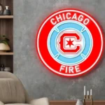 Chicago Fire Neon Sign Mls 1