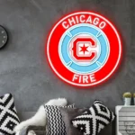 Chicago Fire Neon Sign Mls 1
