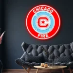 Chicago Fire Neon Sign Mls 1