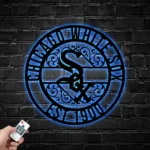 Chicago White Sox Metal Sign Custom Mlb 1