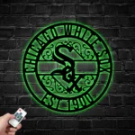 Chicago White Sox Metal Sign Custom Mlb 1