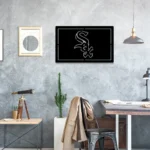 Chicago White Sox Metal Sign Sox Baseball Mark 1