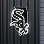 Chicago White Sox Neon Sign Chicago State Map 1