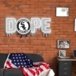 Chicago White Sox Neon Sign Dripping Dope 1