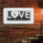 Chicago White Sox Neon Sign Love Sign 1
