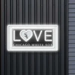 Chicago White Sox Neon Sign Love Sign 1