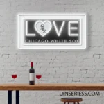 Chicago White Sox Neon Sign Love Sign 1