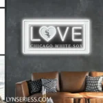 Chicago White Sox Neon Sign Love Sign 1