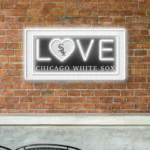 Chicago White Sox Neon Sign Love Sign 1