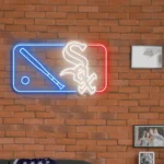 Chicago White Sox Neon Sign Mlb Logo 1