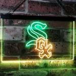 Chicago White Sox Neon Sign Serpent Line Glow 1