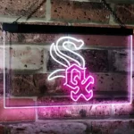 Chicago White Sox Neon Sign Serpent Line Glow 1