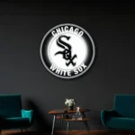 Chicago White Sox Neon Sign Sox Team Logo 1