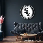 Chicago White Sox Neon Sign Sox Team Logo 1