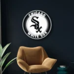 Chicago White Sox Neon Sign Sox Team Logo 1