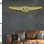 Chrysler Neon Sign Logo 1