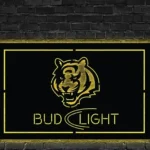 Cincinnati Bengals Metal Sign Bud Light 1