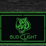 Cincinnati Bengals Metal Sign Bud Light 1