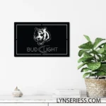 Cincinnati Bengals Metal Sign Bud Light 1