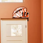 Cincinnati Bengals Metal Sign Football Letter B 1
