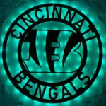 Cincinnati Bengals Metal Sign Nfl 1