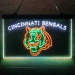 Cincinnati Bengals Neon Sign Artistic 3 Color 1