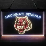 Cincinnati Bengals Neon Sign Artistic 3 Color 1