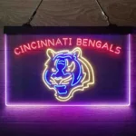 Cincinnati Bengals Neon Sign Artistic 3 Color 1