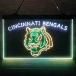 Cincinnati Bengals Neon Sign Artistic 3 Color 1